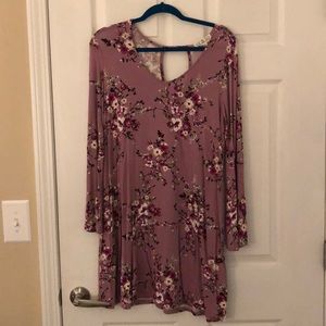 Pink Rose Brand XL floral dress